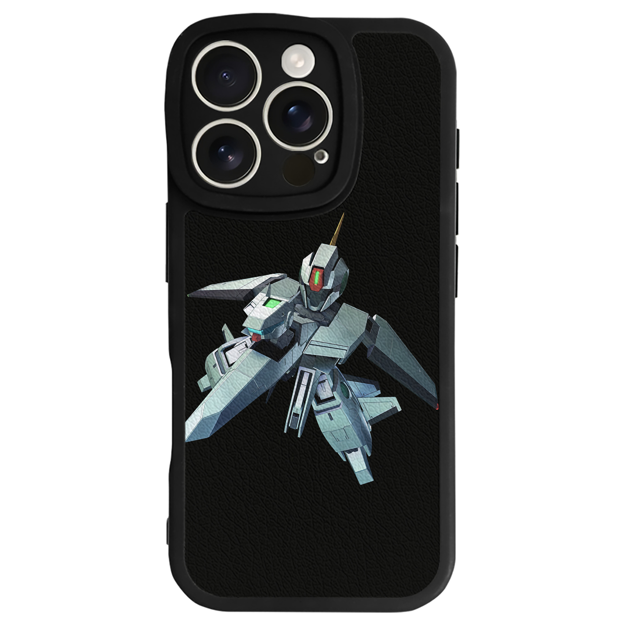 （画像用） 機動戦士ガンダム Mobile Suit Gundam 【iPhone 16シリーズ対応】シリコンスマホケース（レザー調） 材質：シリコン